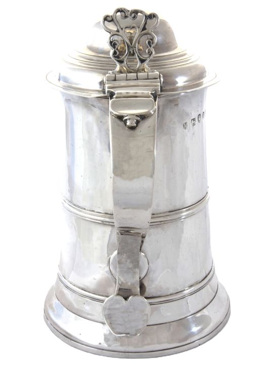 fig 4. George III Silver Tankard 1797 – Peter & Ann Bateman