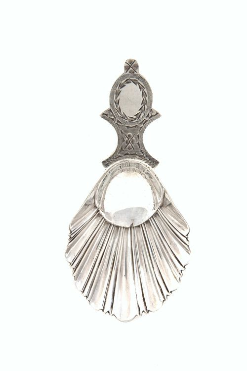 Edwardian Silver Caddy Spoon 1910