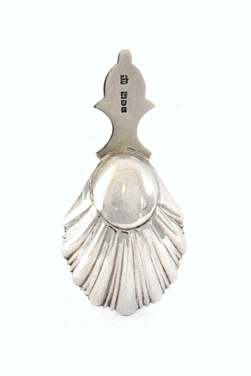 fig 1. Edwardian Silver Caddy Spoon 1910