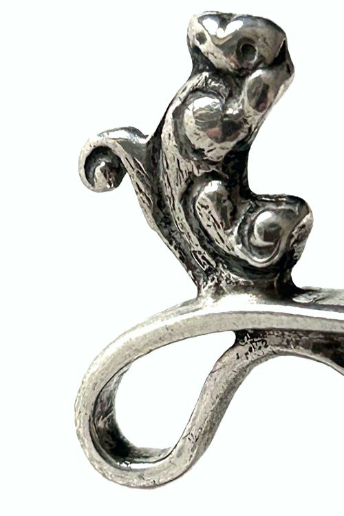 fig 4. George III Silver Caddy Spoon 1807