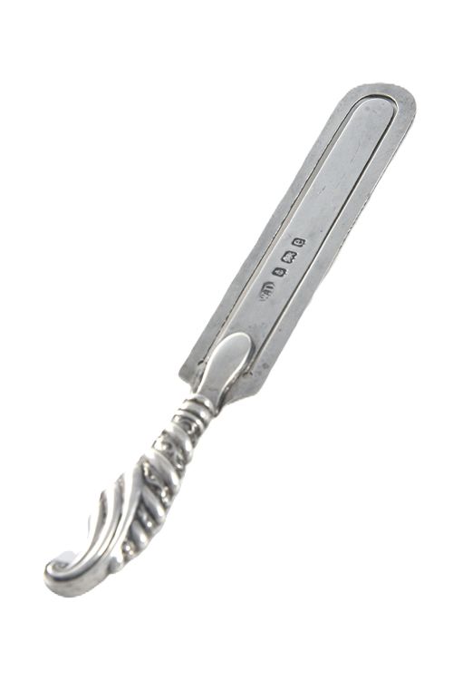 fig 2. Edwardian Silver Bookmark 1904