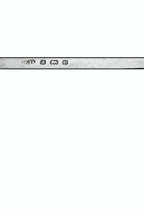 fig 3. Edwardian Silver Bookmark 1904