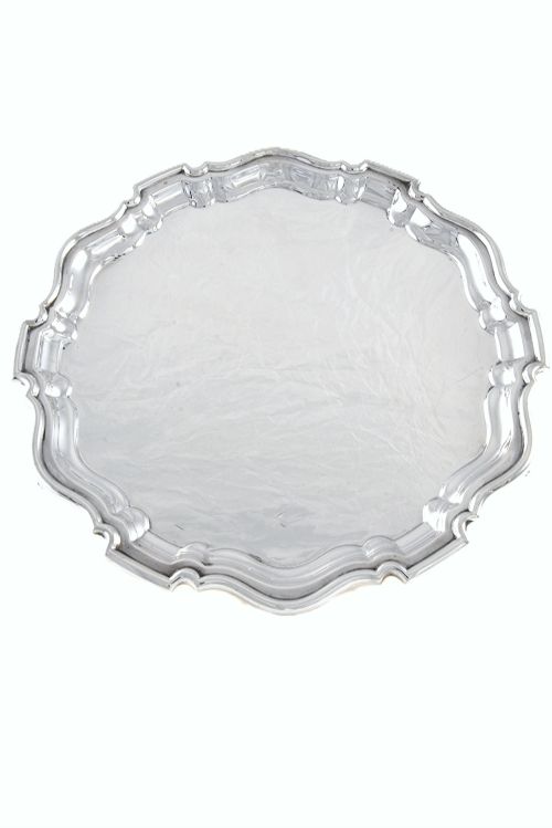 fig 1. Sterling Silver Salver 1937