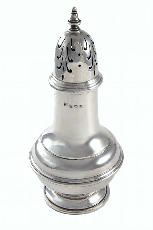 George V Silver Sugar Shaker 1911