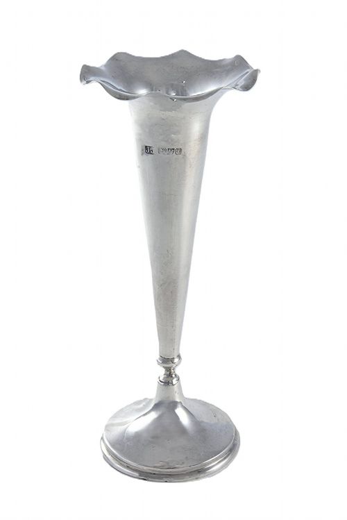 Victorian Silver Posy Vase – Chester 1901