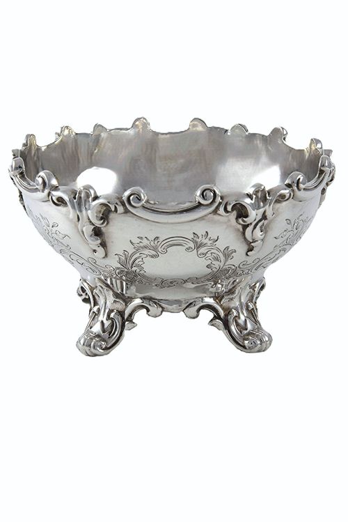 Victorian Silver Sugar Bowl 1849
