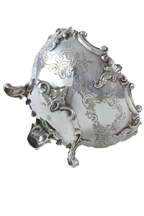 fig 4. Victorian Silver Sugar Bowl 1849