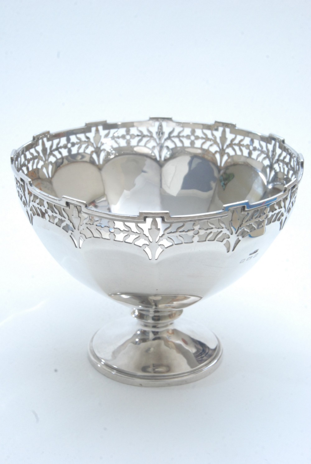 Silver Pedestal Bowl 1913