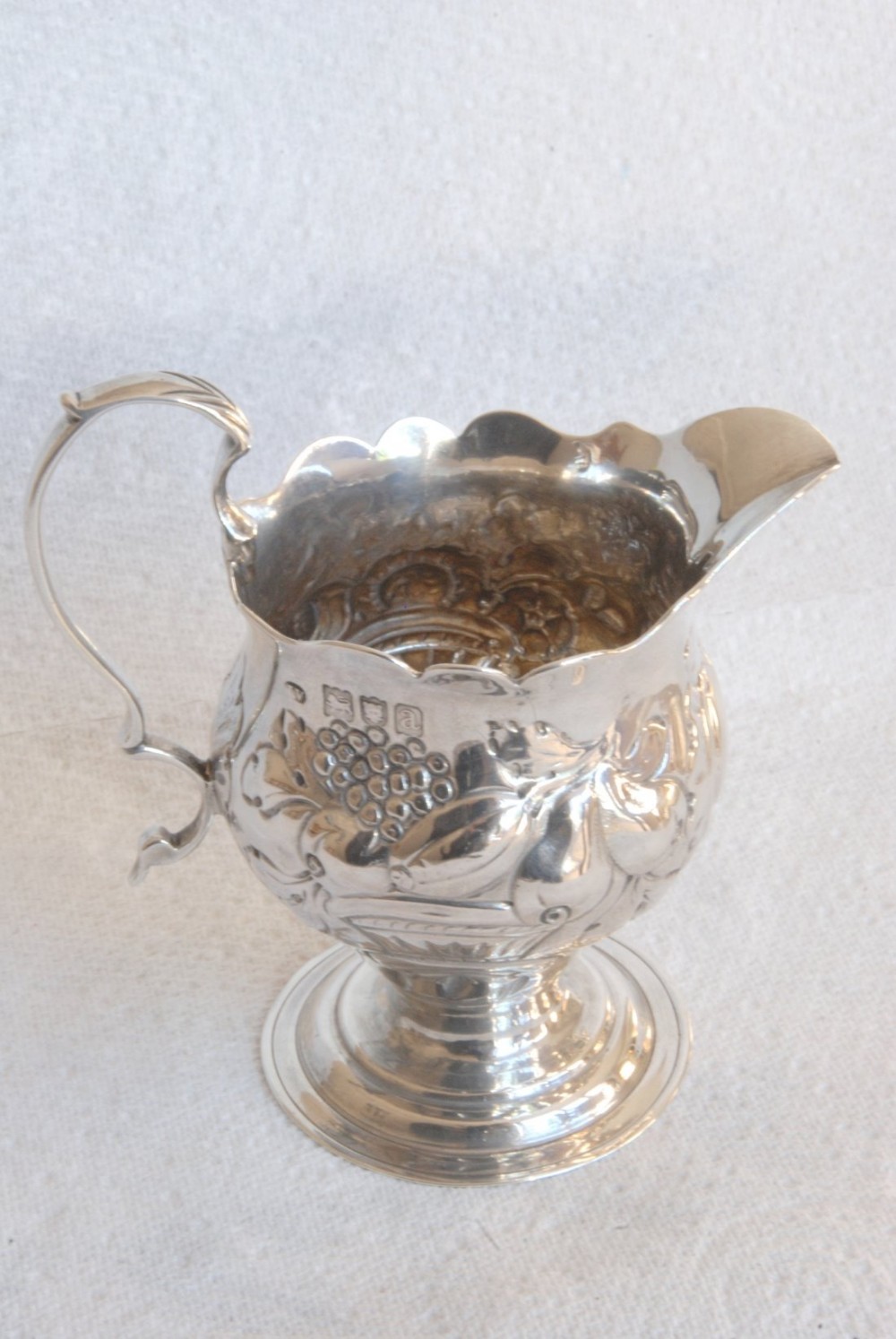 Victorian Solid Silver Cream Jug – 1896