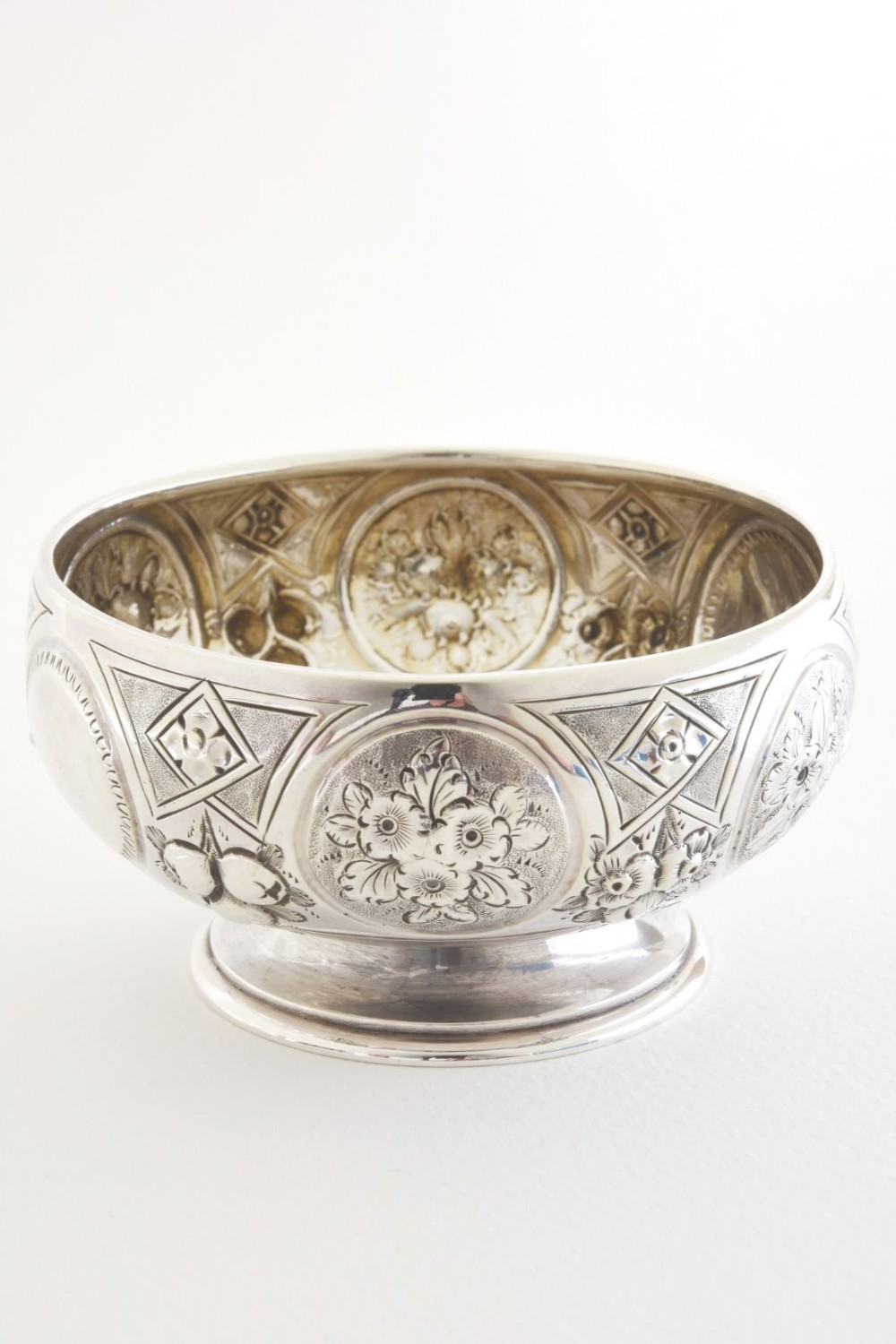 Victorian Silver Bowl by George Unite 1879