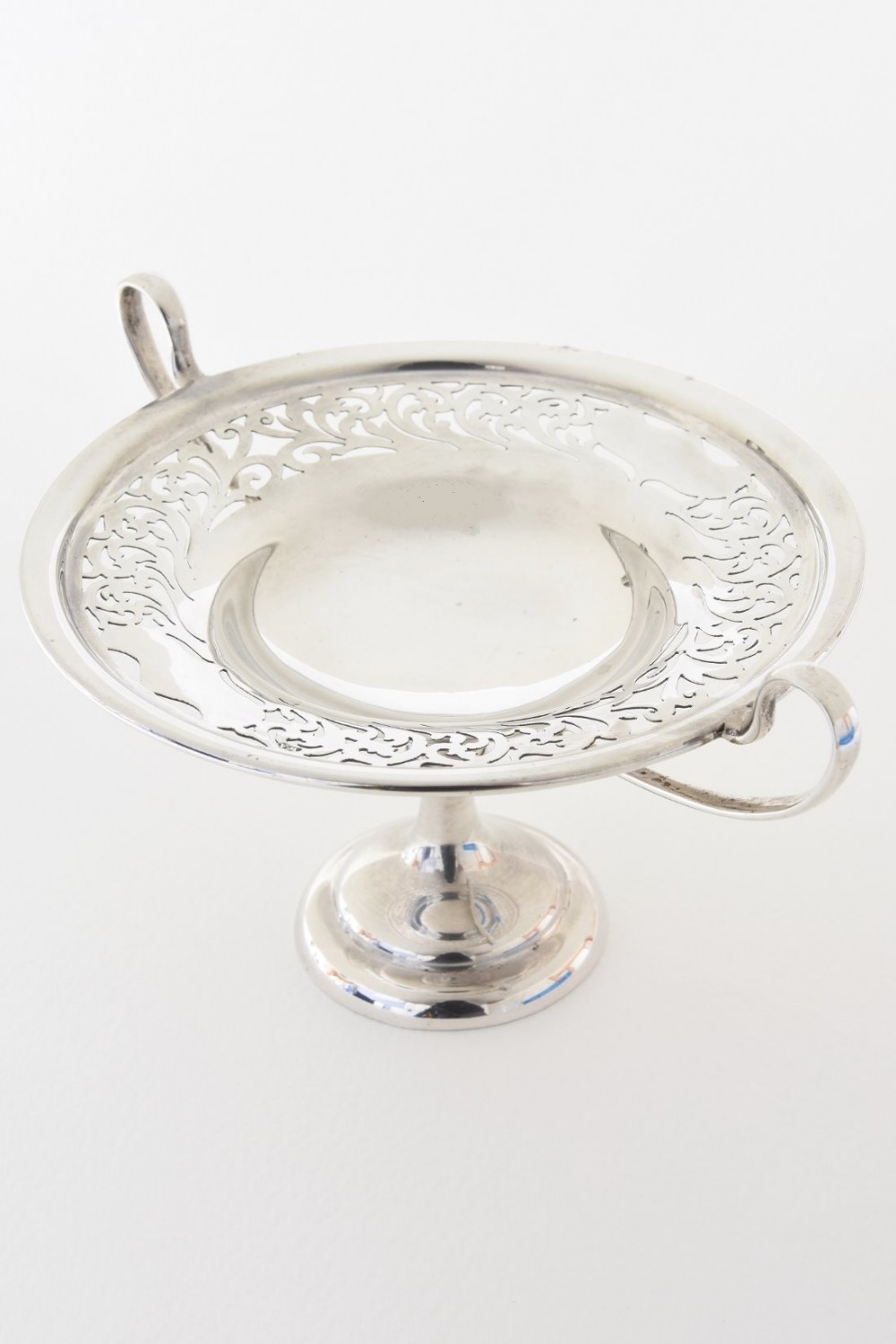 Edwardian Solid SILVER TAZZA 1905