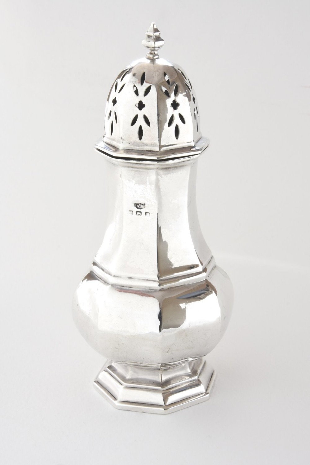 Solid Silver Sugar Shaker 1911