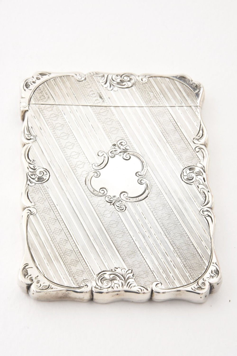 Edward Smith Silver Card Case - 1858.