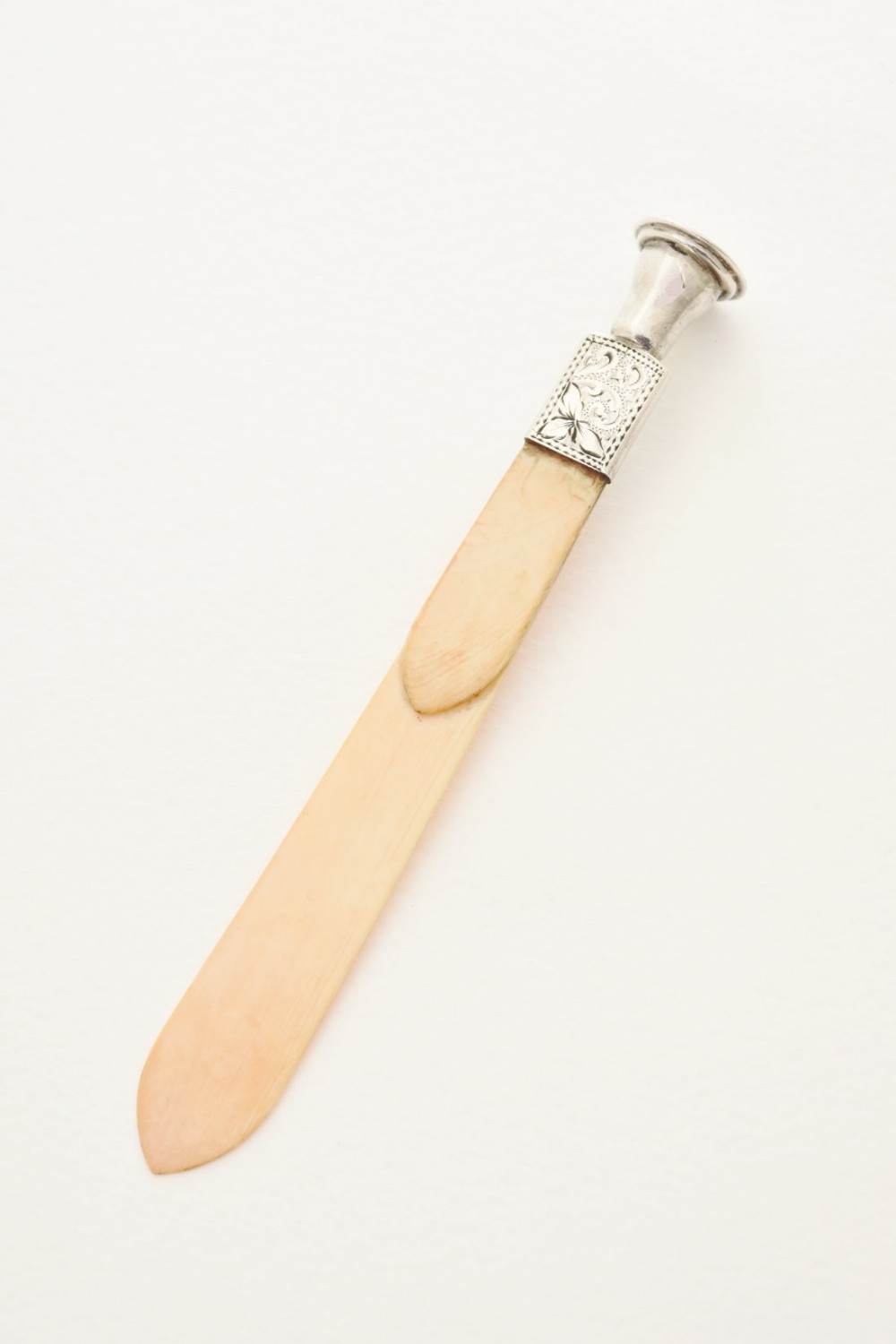 Rare Silver Mounted Bookmark 1912
