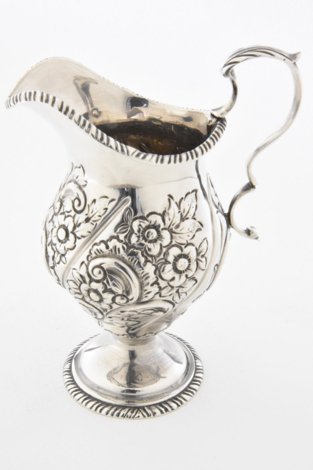 Victorian Solid Silver Cream Jug 1900