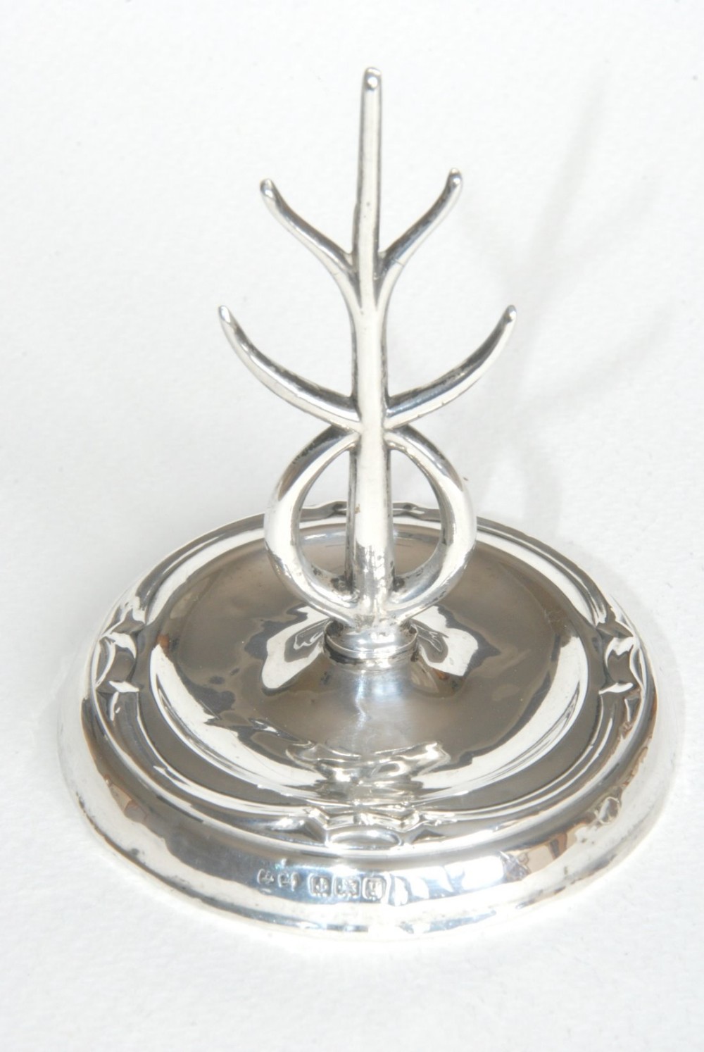 A Solid Silver Ring Tree - Henry Matthews 1915