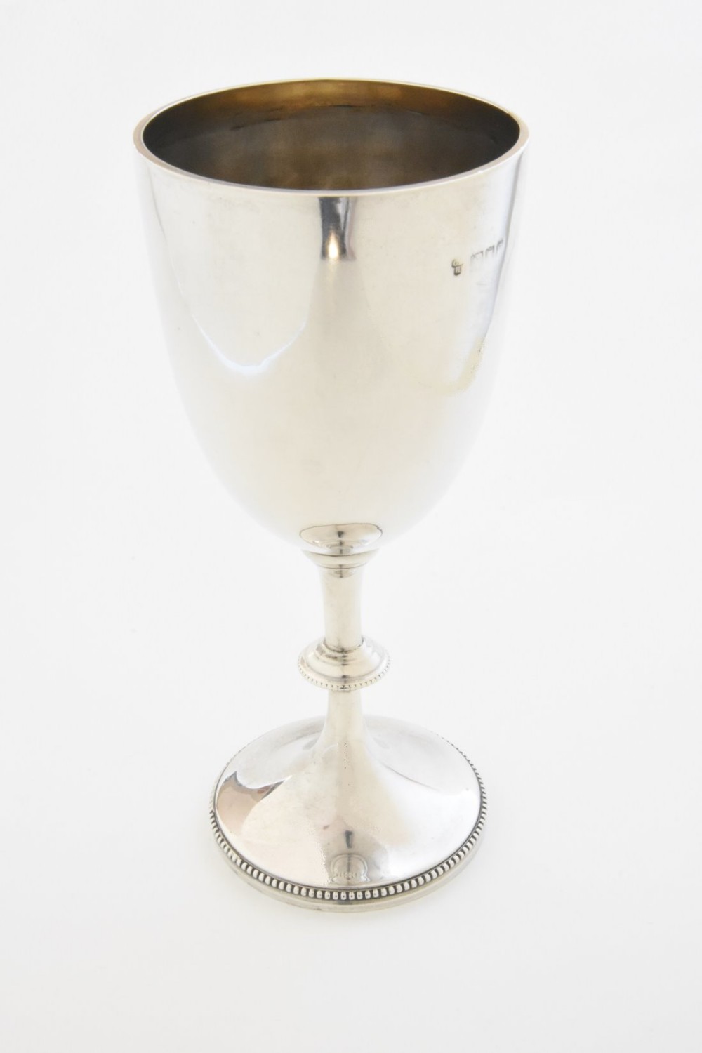 Edwardian Solid Silver Goblet 1902