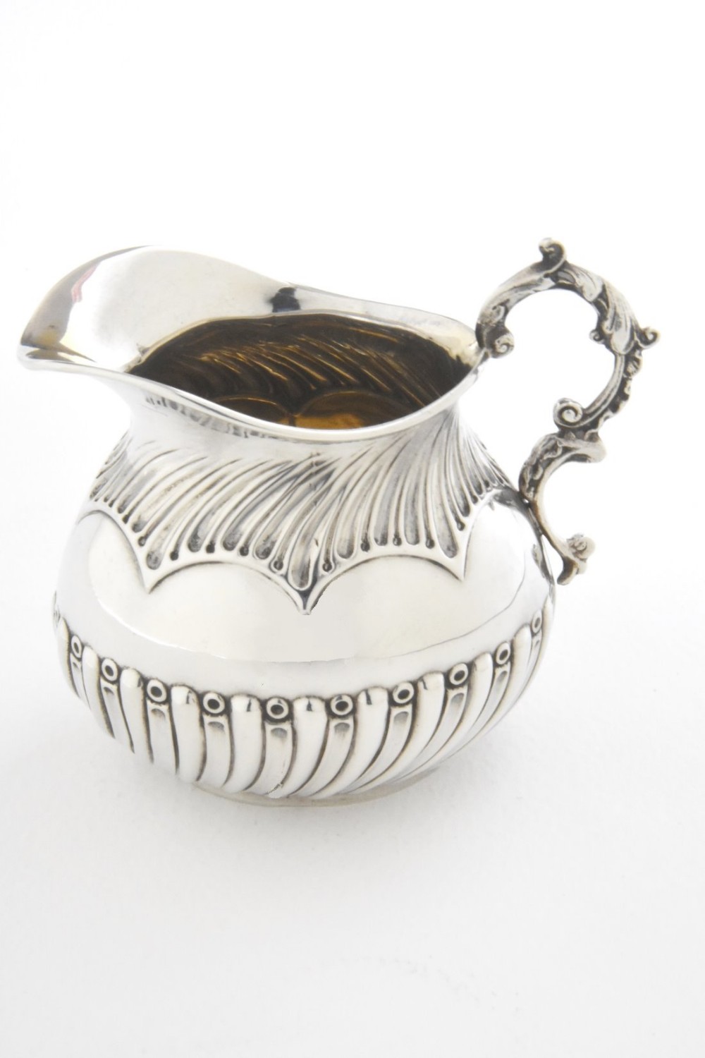 Victorian Solid Silver Cream Jug - 1893