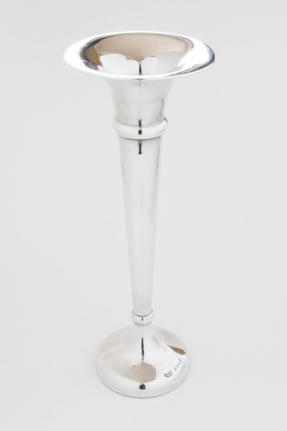 Solid Silver Trumpet Vase 1918