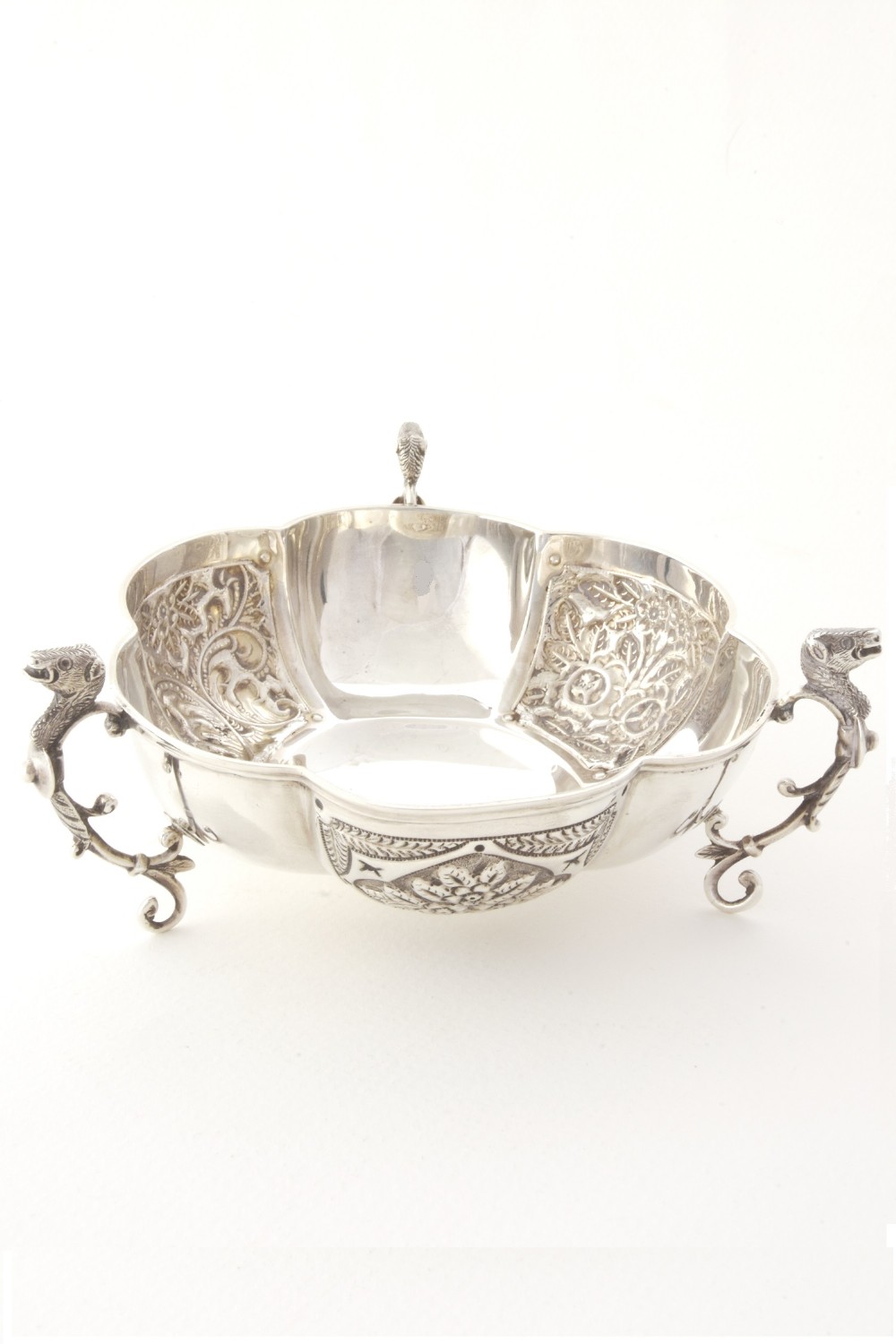 Edwardian Solid Silver Bowl 1903