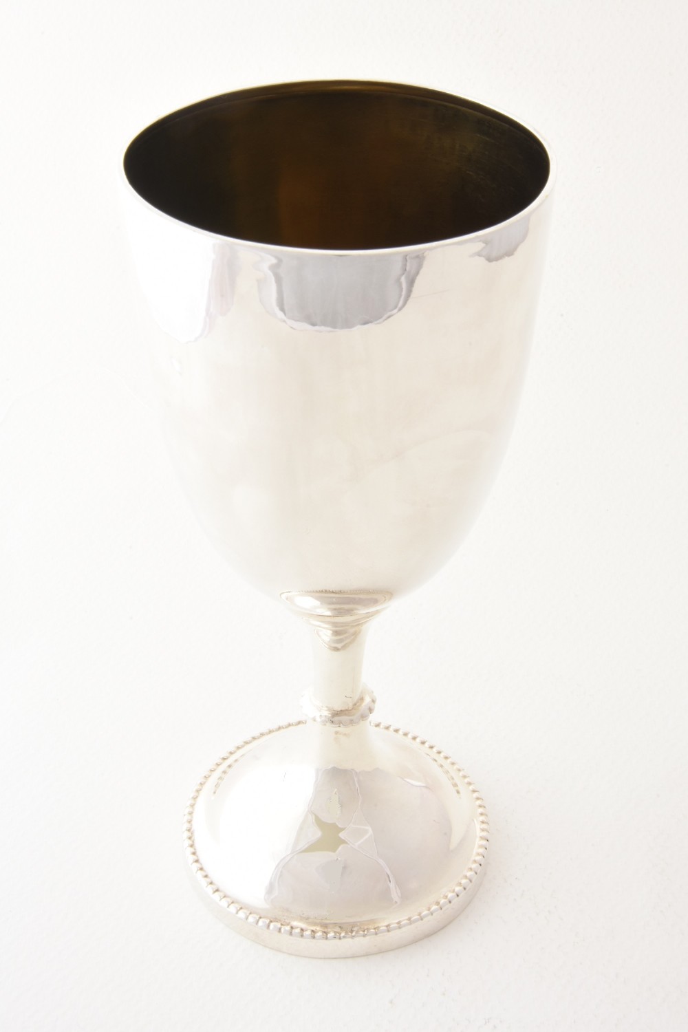 Edwardian Solid Silver Goblet 1908