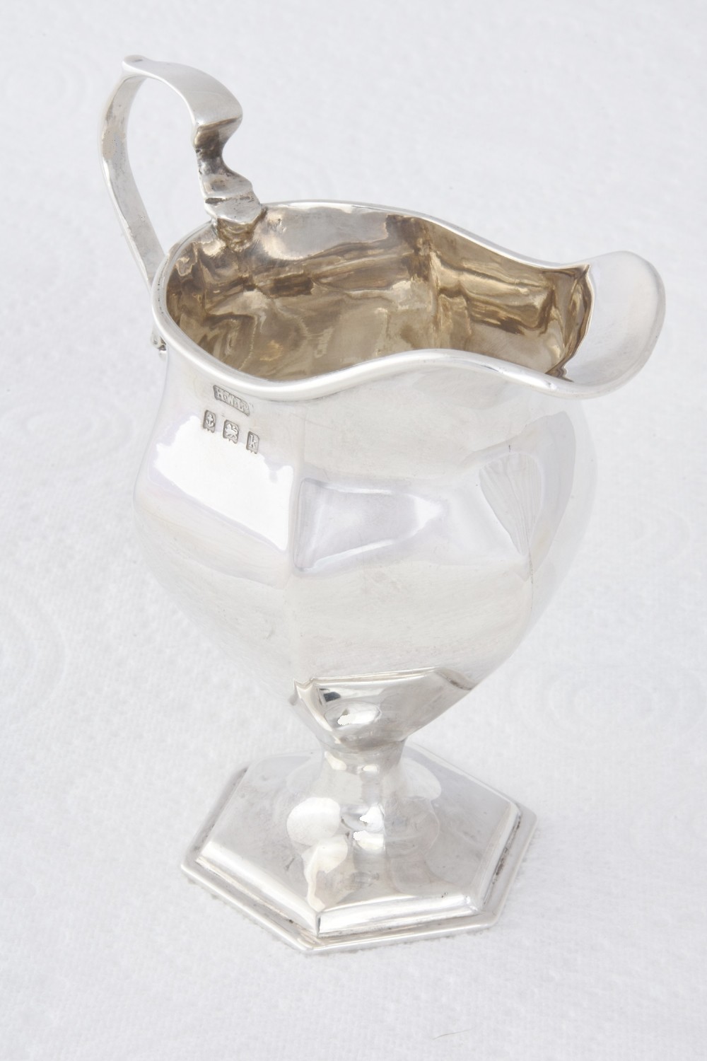 Edwardian Silver Cream Jug 1909