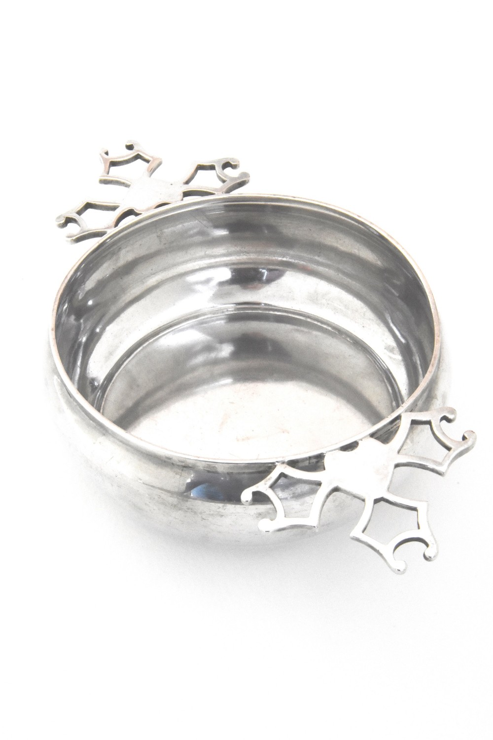 Victorian Solid Silver Quaich 1899