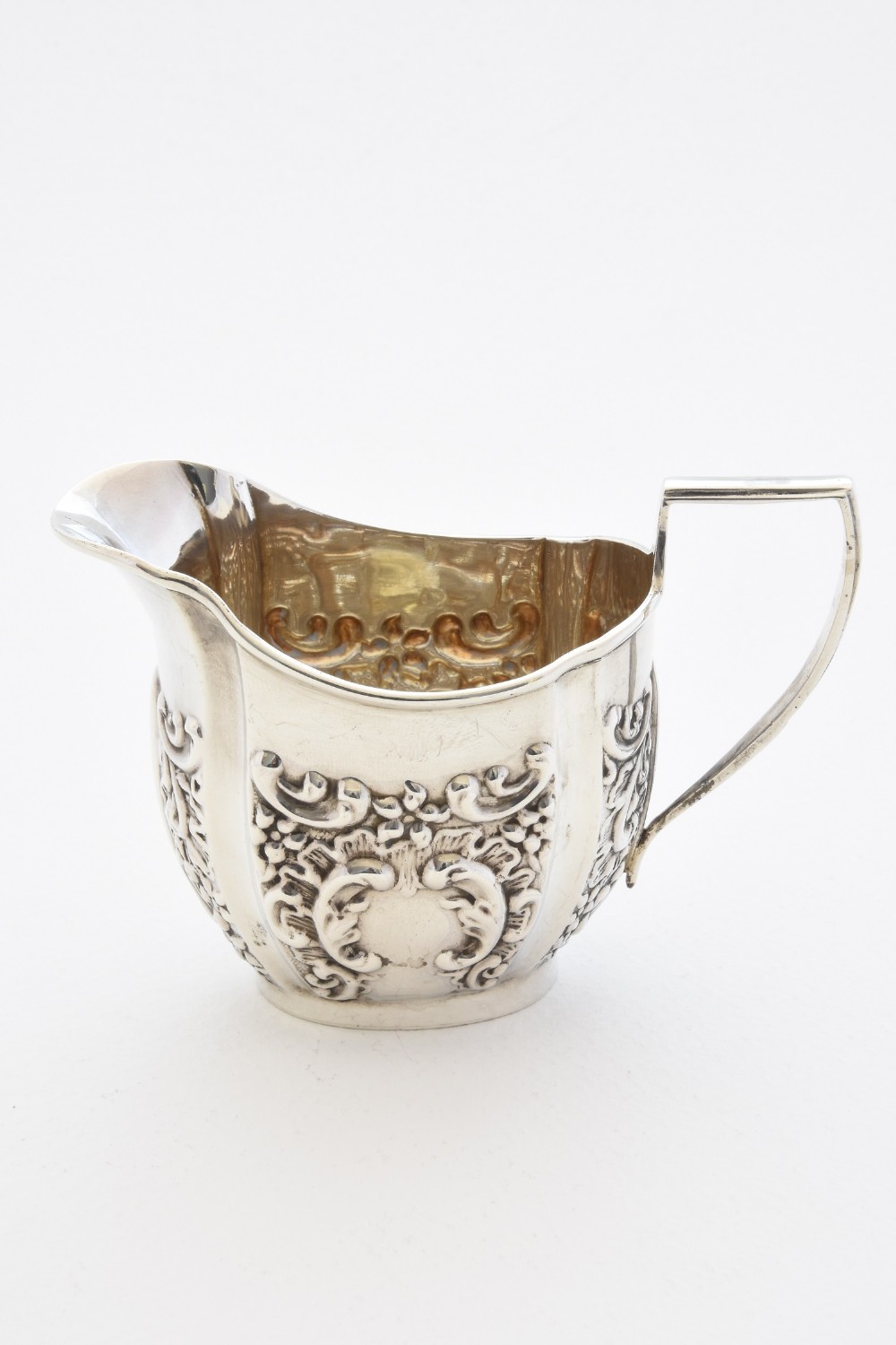 Victorian Solid Silver Jug - Florence Warden 1897
