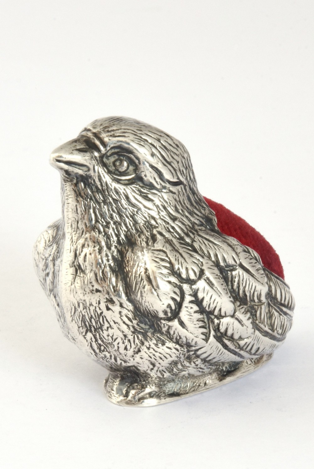 Edwardian Solid Silver Pin Cushion – Chick - Chester 1906