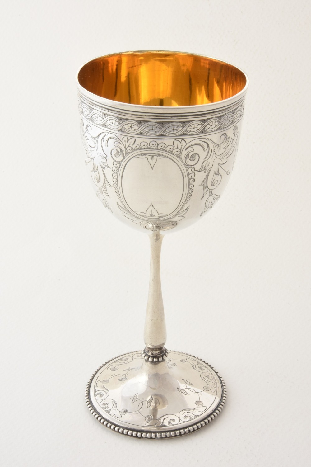 Victorian Silver Goblet 1863