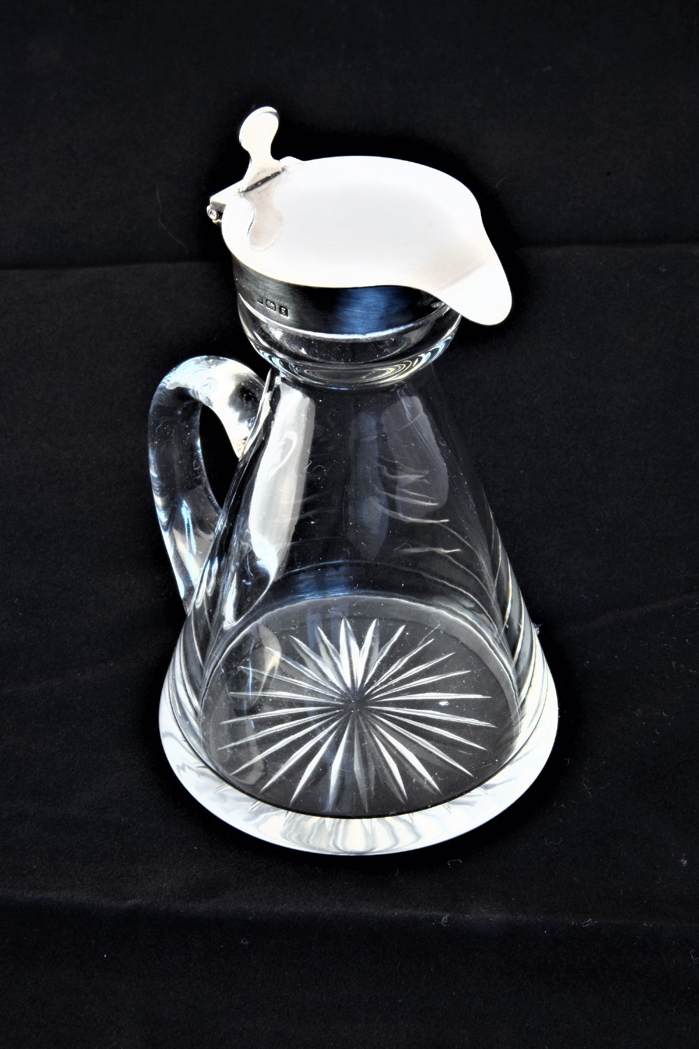Silver Mounted Whisky Noggin 1906