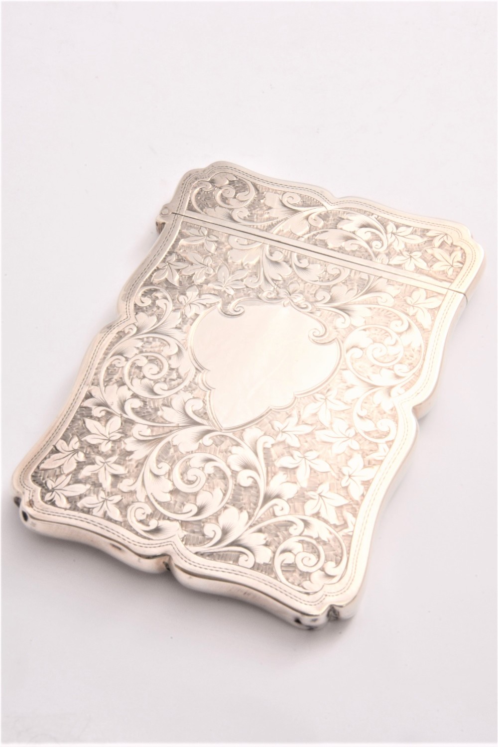 Edwardian Antique Silver Card Case – Chester 1903
