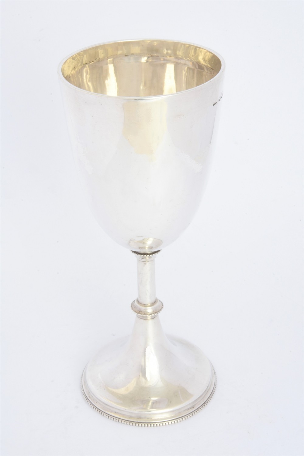 Edwardian Antique Silver Goblet – Mappin & Web 1904