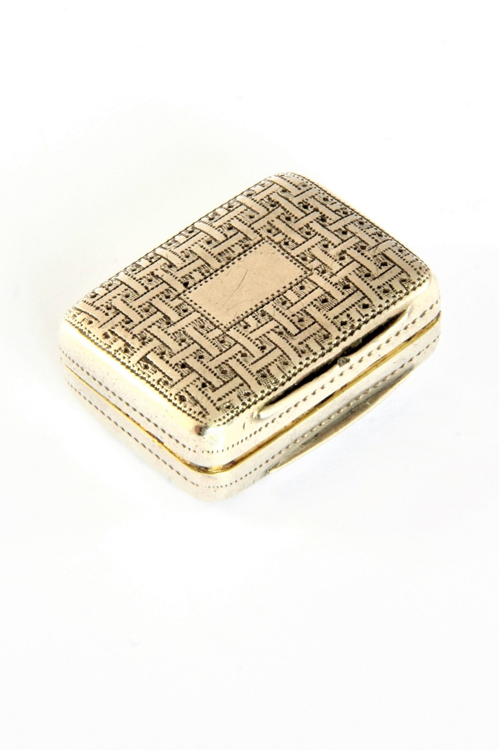 George IV Solid Silver Vinaigrette – Thomas Shaw 1829