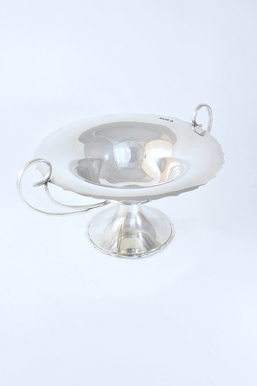 Edwardian Silver Pedestal Bowl 1904