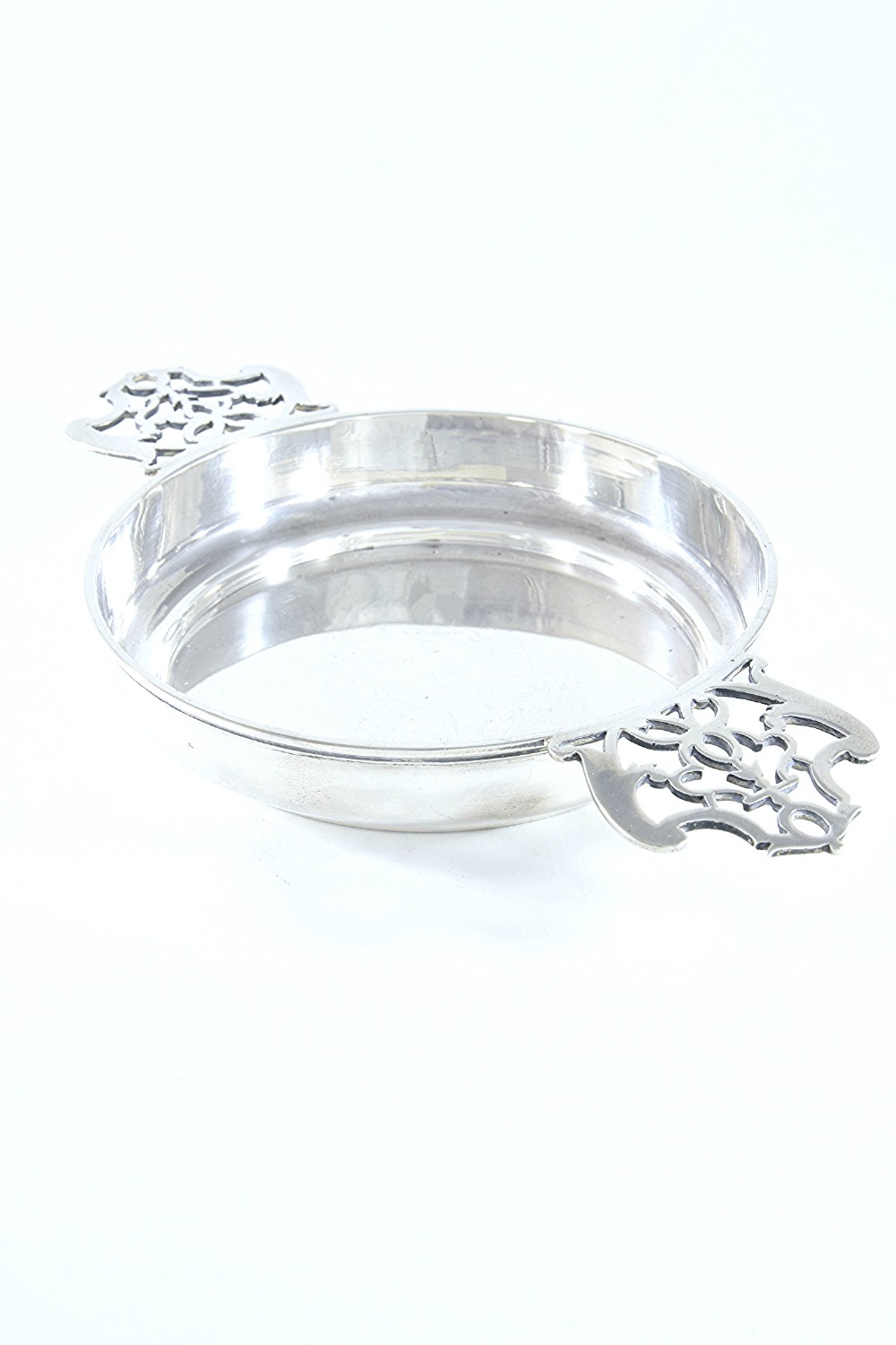 Victorian Antique Silver Quaich 1896