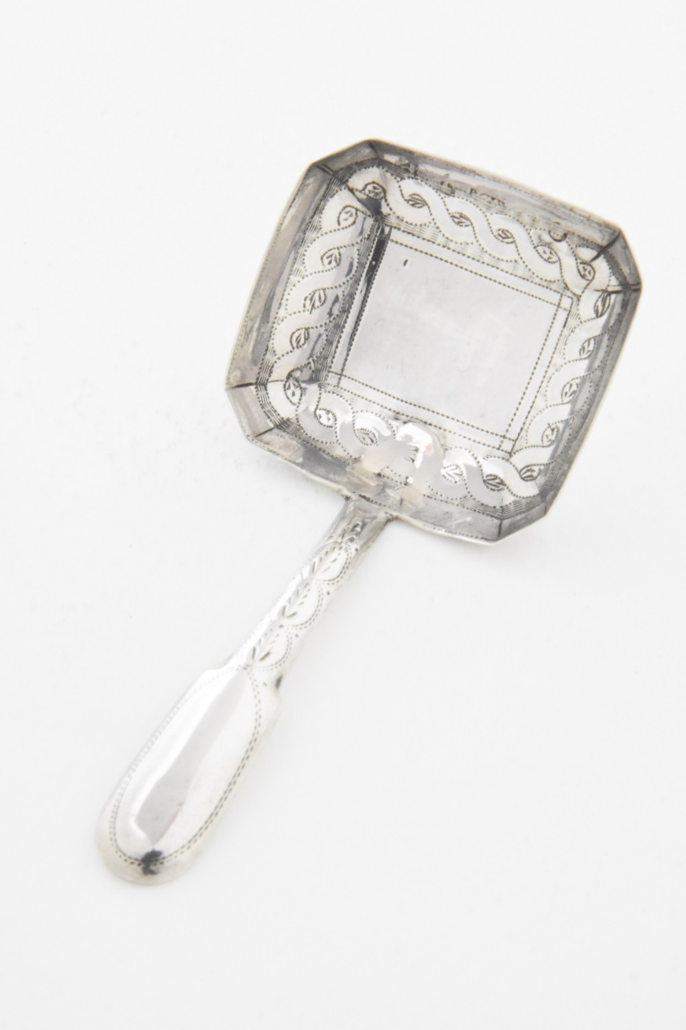 Georgian Antique Silver Caddy Spoon 1813