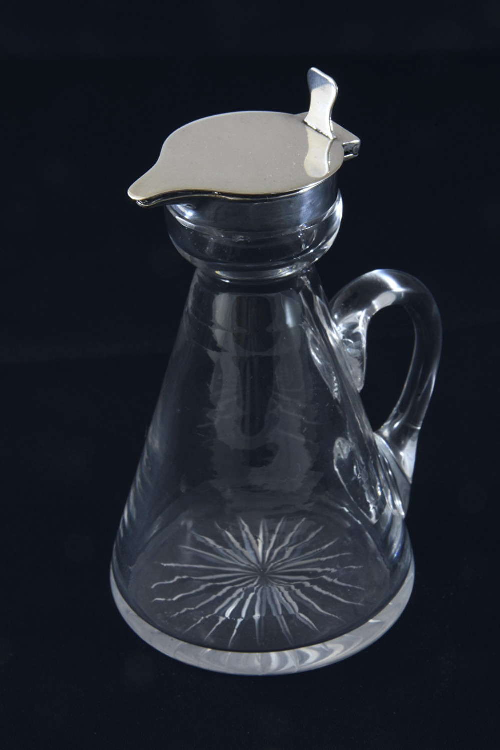 Edwardian Silver Mounted Whisky Noggin 1907