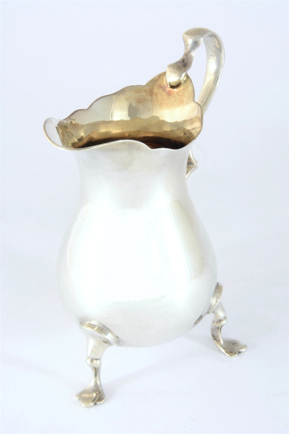 Edwardian Silver Cream Jug 1908