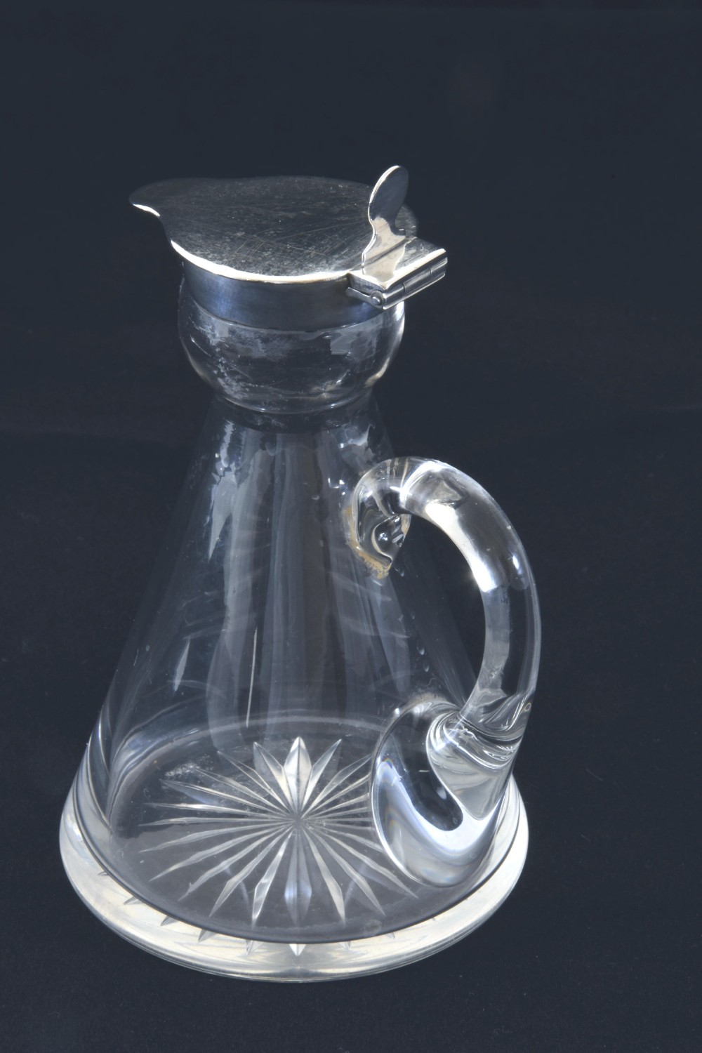 Edwardian Silver Mounted Whisky Noggin 1906