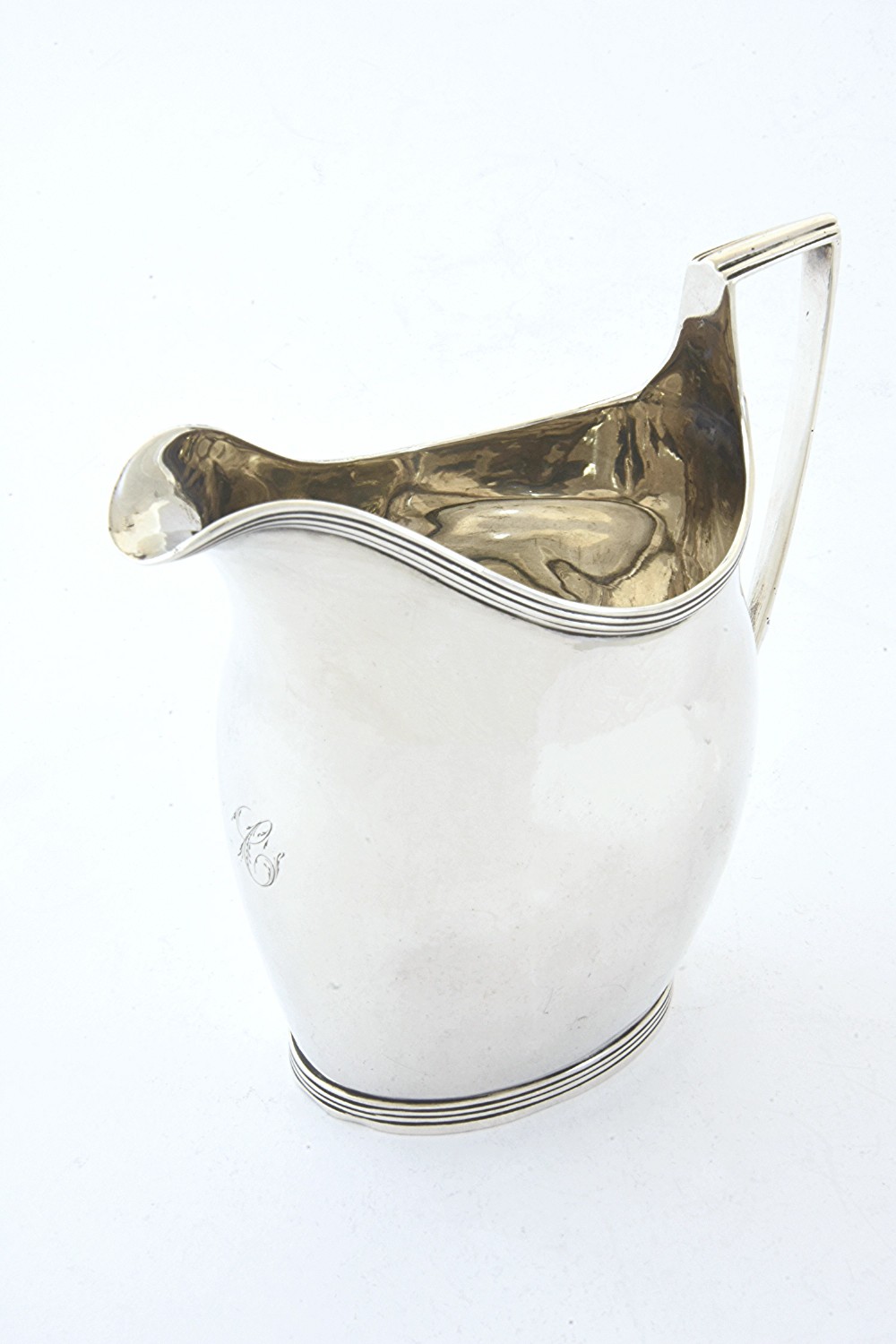 Georgian Silver Cream Jug 1800 – Thomas Wallis II