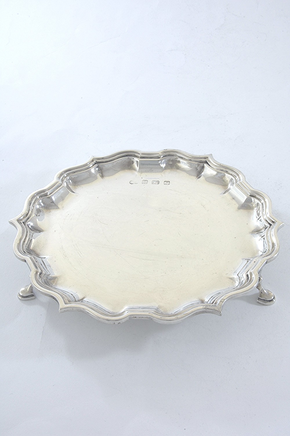 George VI Silver Card Tray 1939