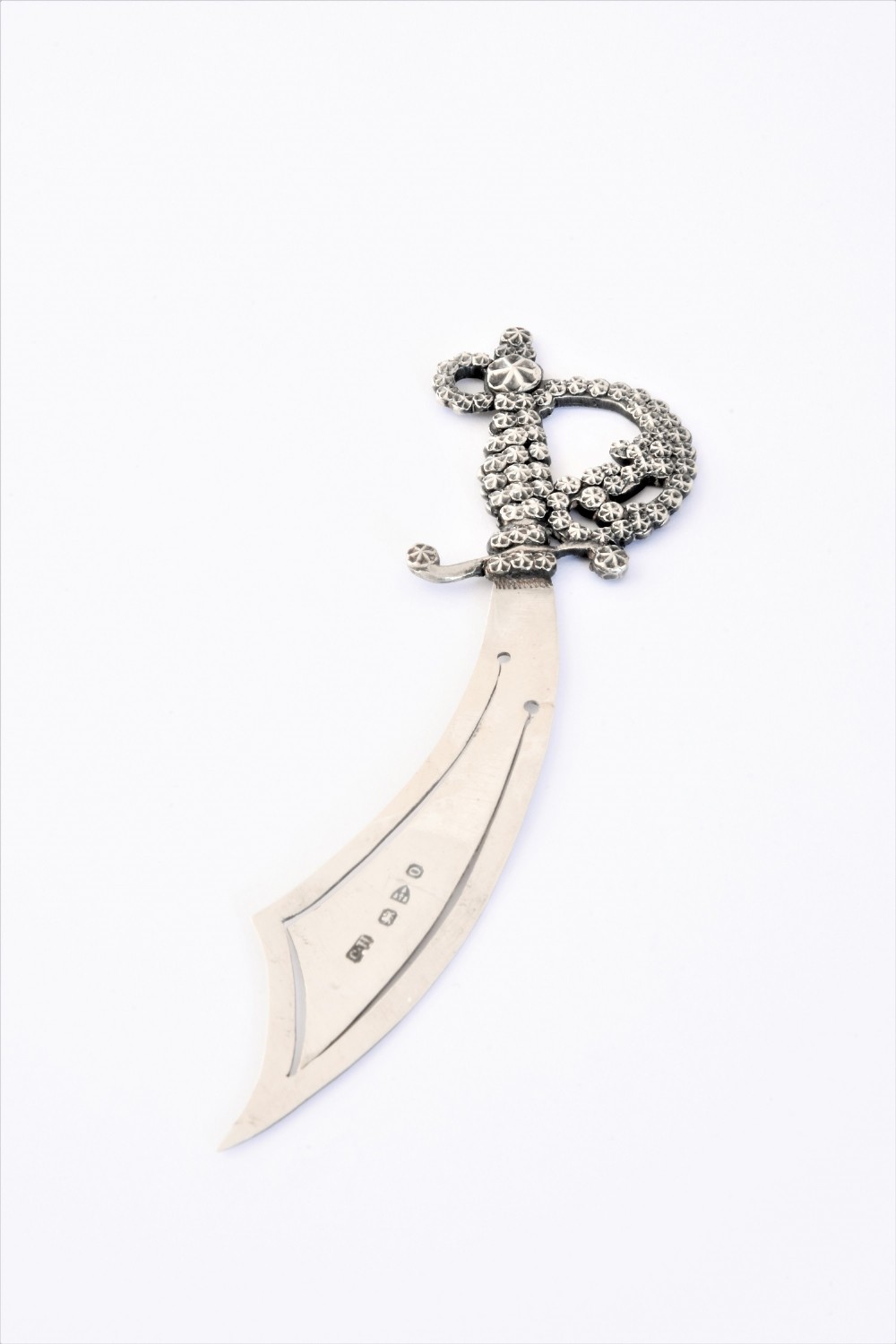 Victorian Silver Bookmark – Charles Horner -1897