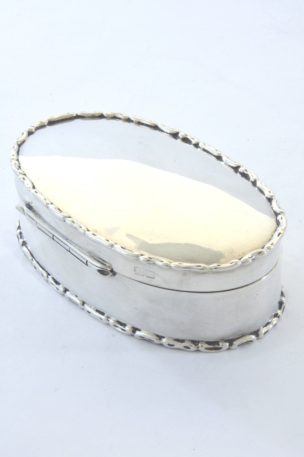 Edwardian Silver Trinket Box – Chester 1910