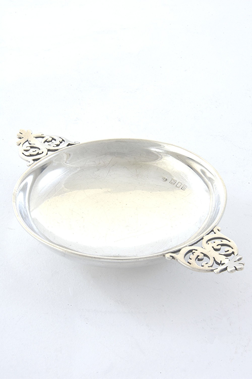 Small Antique Silver Quaich 1917