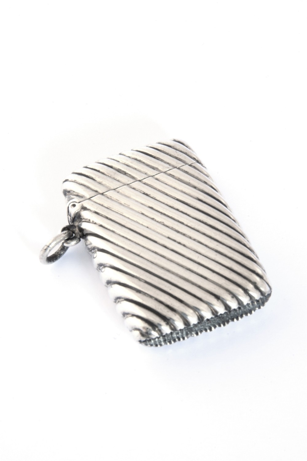 Victorian Silver Vesta Case 1892