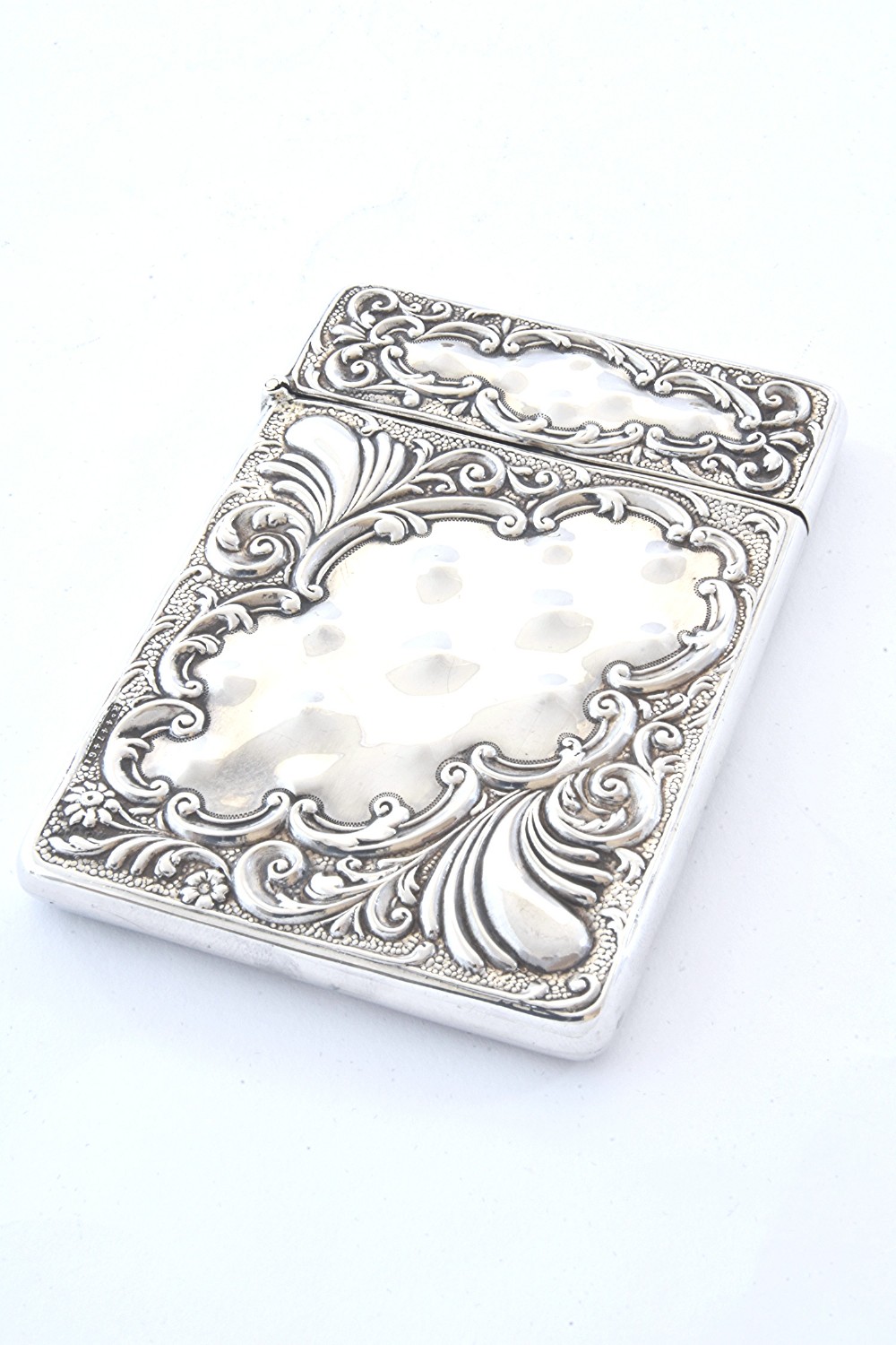 Edwardian Silver Card Case 1905