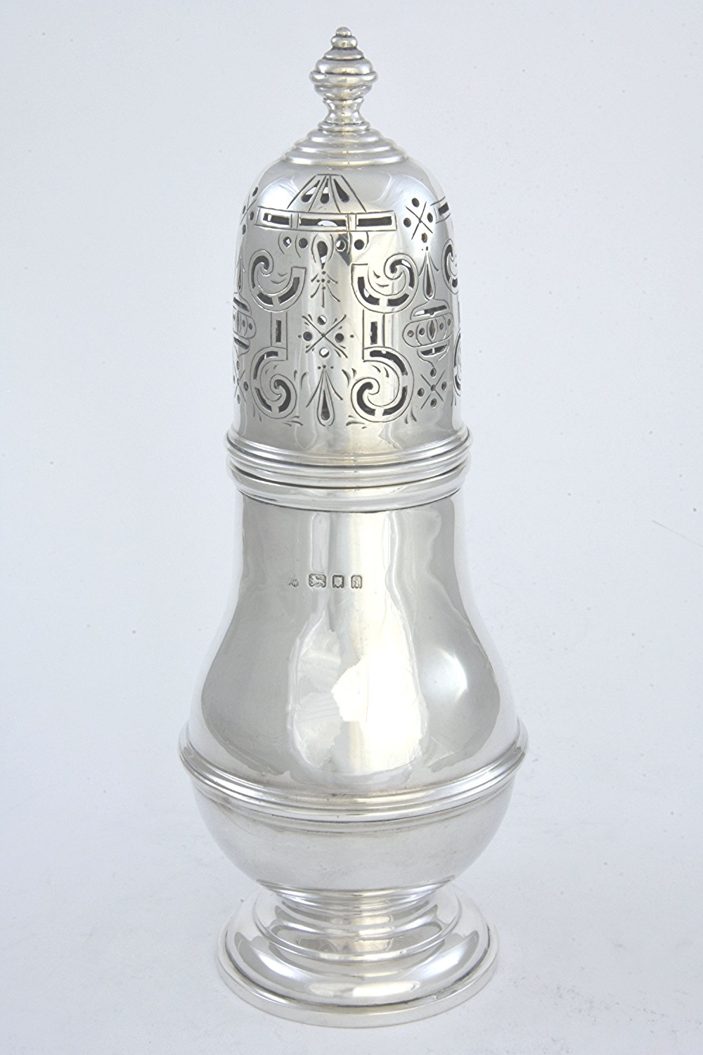 Large Silver Sugar Shaker 1924