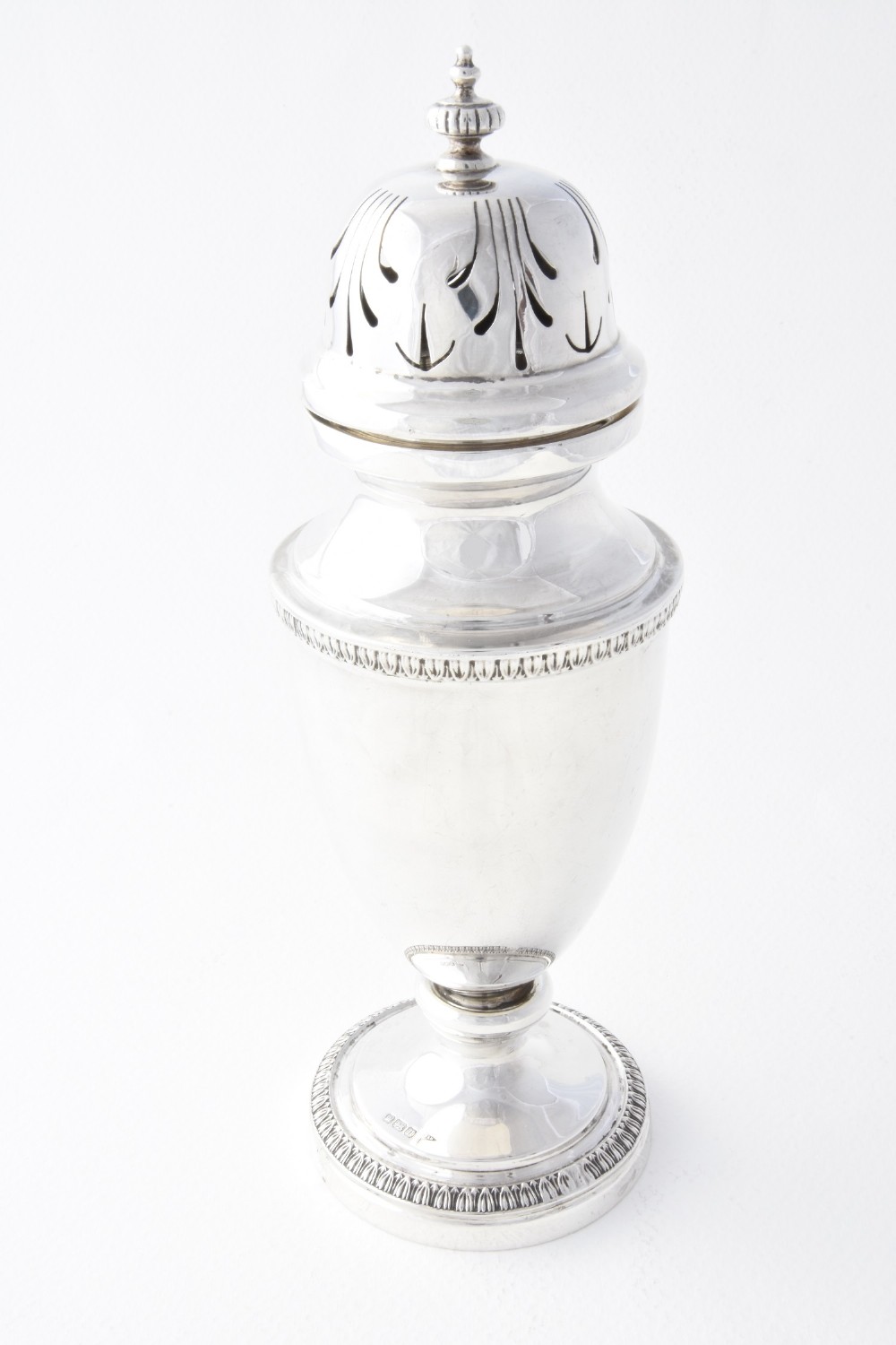 Large Antique Silver Sugar Shaker 1912