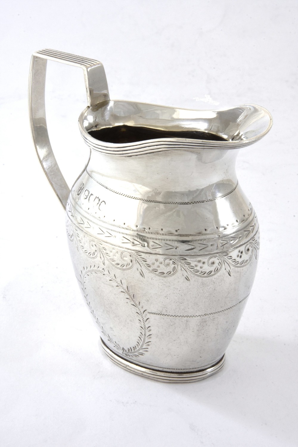 Victorian Silver Cream Jug 1882